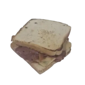 Sandwich mixto de jamón serrano y queso